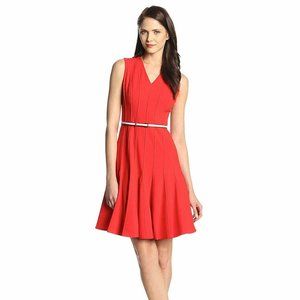 Calvin Klein Dress Belted Sleeveless